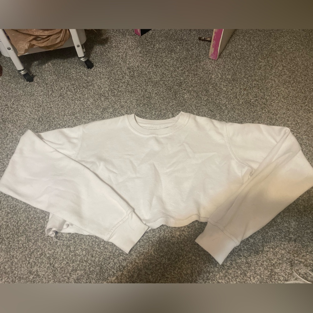 Pacific Trail White Crop Top